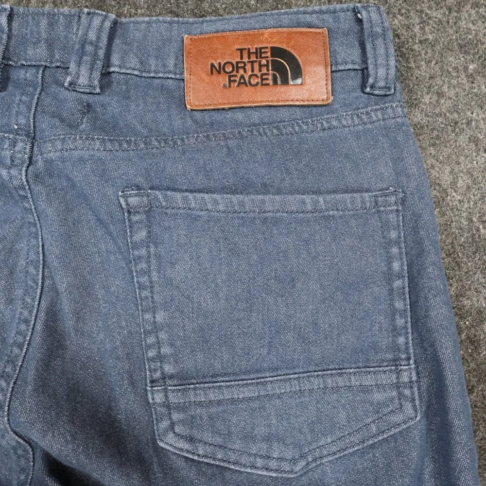 The North Face Pants Mens 32 Blue Excellent Slim Straight Outdoor Denim‎